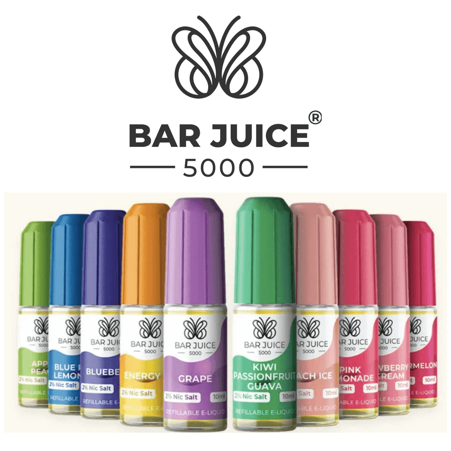 Bar Juice 5000 Refillable E - Liquid - VapeHatchBar Juice 5000 Refillable E - LiquidE - LIQUIDS