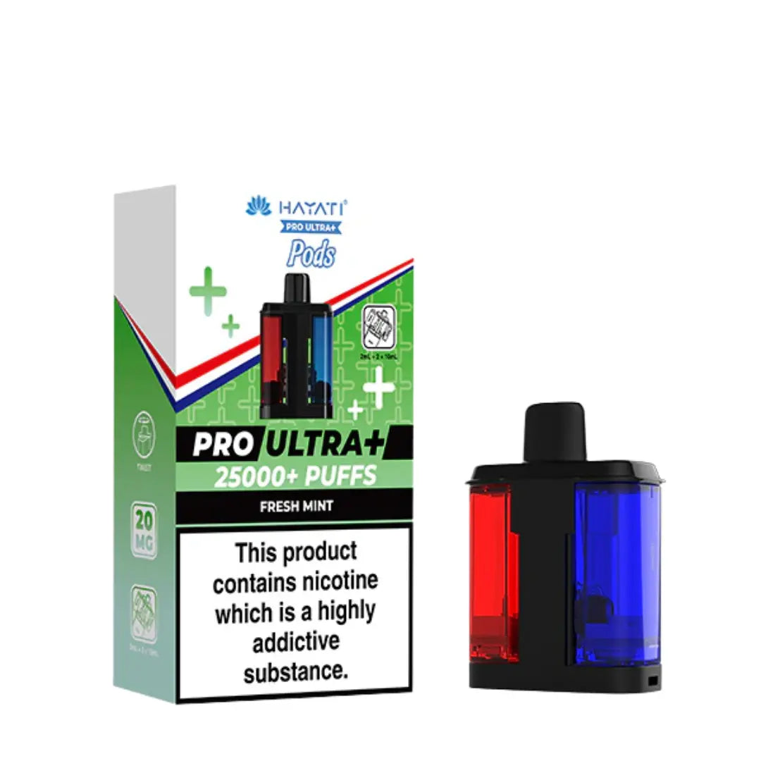 Hayati Pro Ultra Plus 25K Prefilled Pods